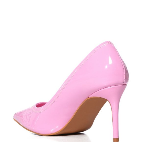 Elaine Lil Pink Chill: Azalea Wang Pump 7.5 - Picture 3 of 5